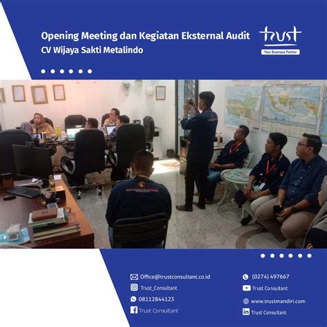 Opening Meeting Dan Kegiatan Eksternal Audit Surveillance SNI 07 0374