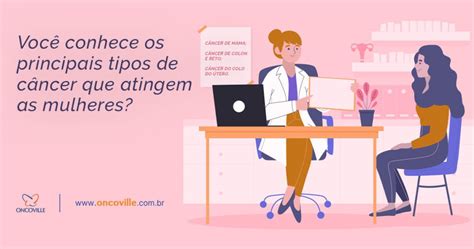 Oncoville Conhe A Os Principais Tipos De C Ncer Que Atingem As Mulheres