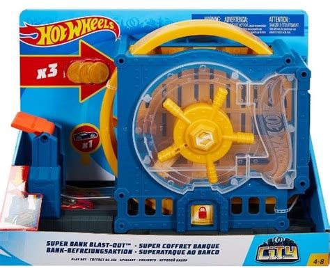 Hot Wheels City Fuja Do Banco Loja De Brinquedos