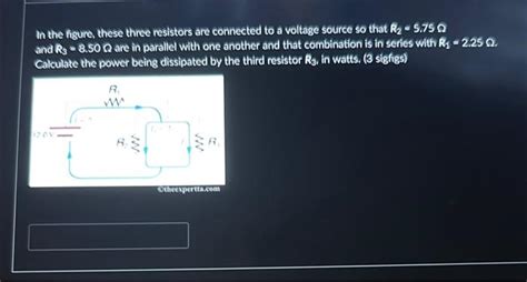 Solved Pictured In The Circuit Is A Battery With Emf Chegg