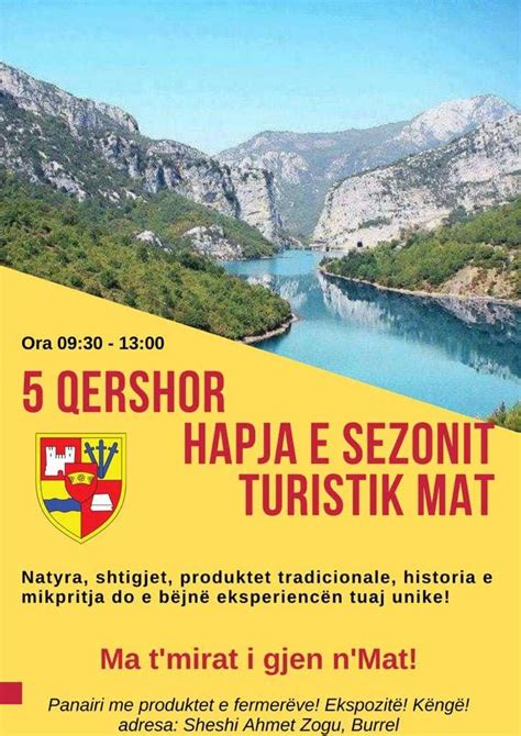 Hapja e Sezonit turistik në Mat Bashkia Mat