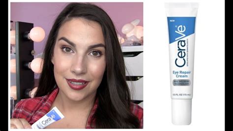 Cerave Eye Repair Cream Review Youtube