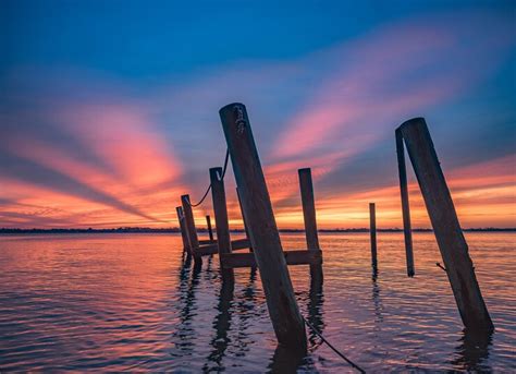 photo scenery   breathtaking sunset  beach  eastern florida