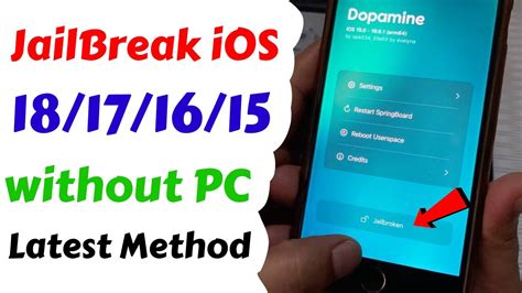 How To Jailbreak Ios Without Computer Jailbreak Iphone