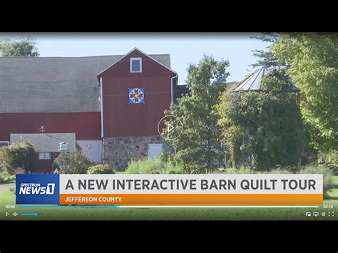 Barn Quilt Tour on Spectrum News - Enjoy Jefferson County Wisconsin Tourism