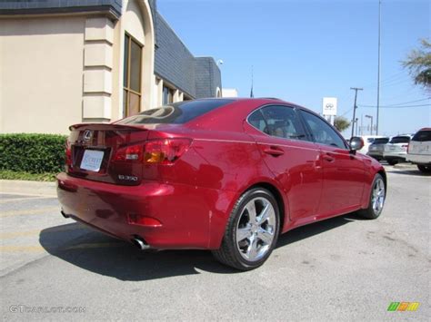 2006 Matador Red Mica Lexus Is 350 46936874 Photo 6 Car Color Galleries