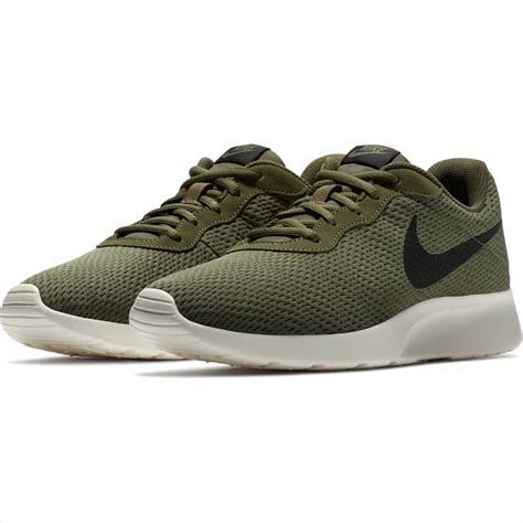 Nike Nike TANJUN SE Mens Green Athletic Casual Fashion Sneakers Shoes