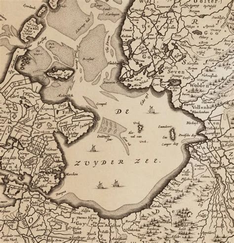 De Geschiedenis Van Het Ijsselmeer In Archeologische Kaarten The