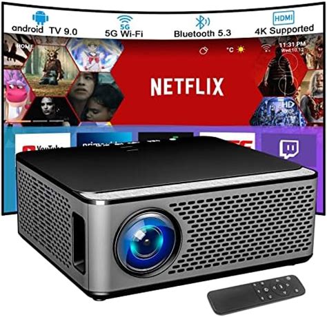 Amazon Yoton Y Netflix Projector With Wifi And Bluetooth