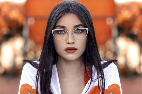 Fondos De Pantalla Mujer Cara Retrato Mujeres Con Gafas