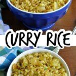 Easy Curry Rice Recipe - Gluten Free - Vegan in the Freezer