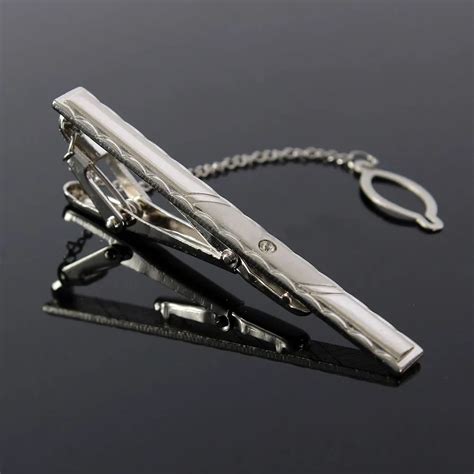 Multi Style Gentleman Silver Metal Simple Necktie Tie Clip Pin Bar