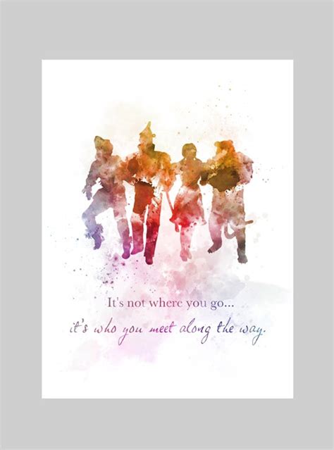 Wizard of Oz Quote ART PRINT Gift, Nursery, Wall Art, Home Decor - Etsy