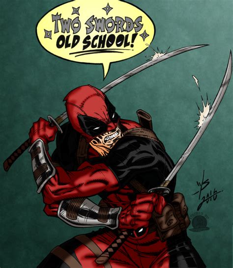 Dual Blade Deadpool — Weasyl