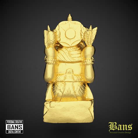 3D file EXCLUSIVE GANESHA GOD STATUE・3D printer model to download・Cults