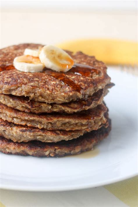 Banana Oatmeal Pancakes Stephanie Kay Nutrition