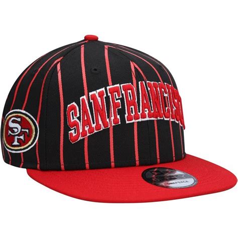 San Francisco 49ers New Era Pinstripe City Arch 9FIFTY Snapback Hat