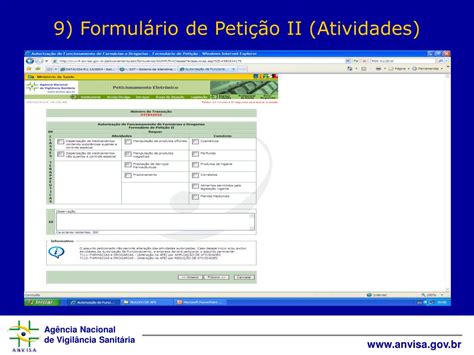 PPT Peticionamento Eletrônico de Autorização de Funcionamento AFE