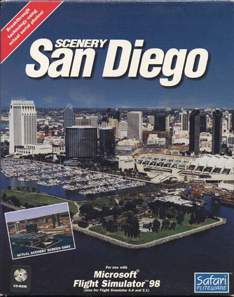 San Diego Scenery Add-on Pack for Microsoft Flight Simulator 98 for Windows (1997) - MobyGames