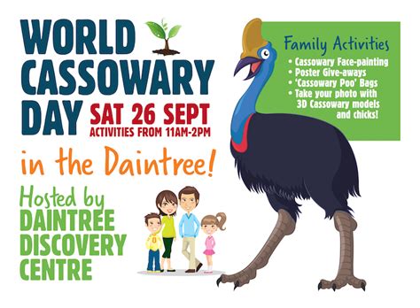 World Cassowary Day Daintree 2015 Daintree Discovery Centre