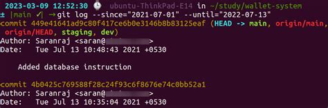 Git Log For Beginners