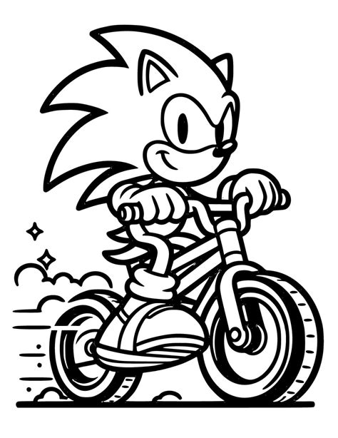 Desenho Para Colorir Do Sonic Saltando De Paraquedas🐑 Aprenda As Regras