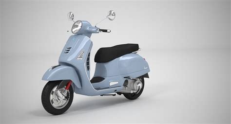 3D model vespa piaggio - TurboSquid 1399122