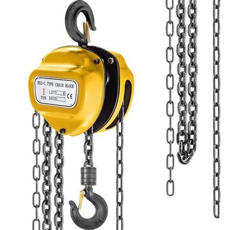 Mild Steel Indef Chain Pulley Block For Manual Lifting At Best Price In