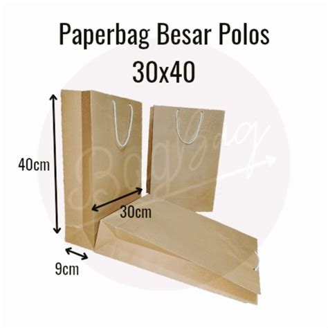 Jual Paperbag Polos Besar X Craf Isi Pcs Shopee Indonesia