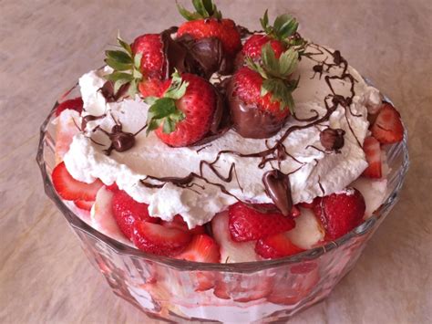 No Bake Strawberry Angel Food Trifle Recipe Live Love Laugh Food