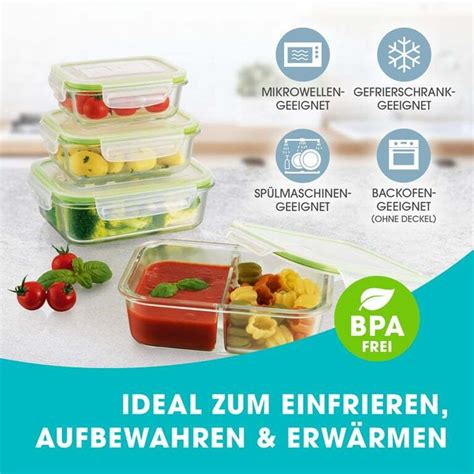 GOURMETmaxx Glas Frischhaltedosen Klick It Kaufland De