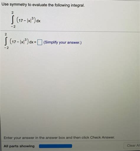 Solved Use Symmetry To Evaluate The Following Integral S Chegg