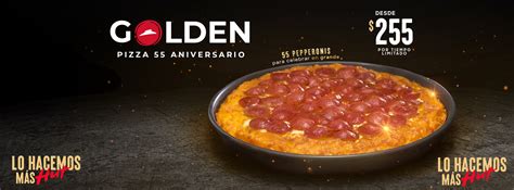 Pizza Hut Lanza La Pizza Golden Por Su Aniversario Listo Para