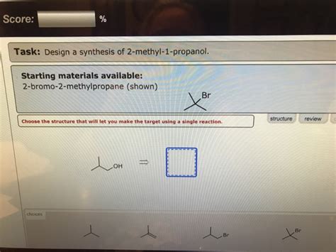 Solved Score Task Design A Synthesis Of Chegg