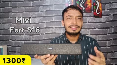 Mivi Fort S Bluetooth Soundbar Unboxing And Review Best Soundbar