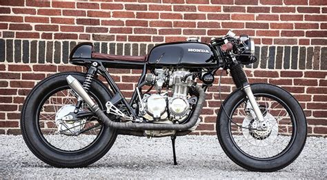 1973 Honda Cb350f Cafe Racer Custom Motorcycle Feature