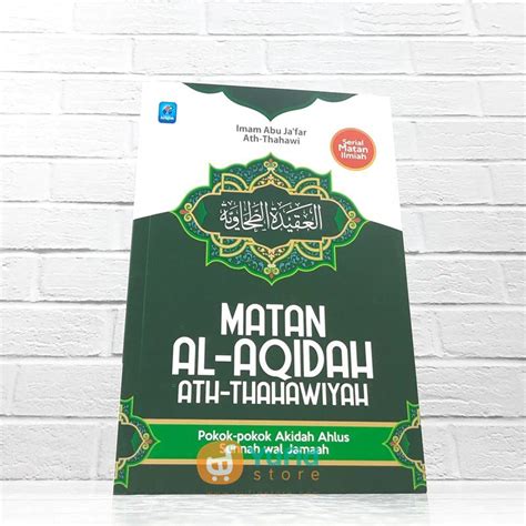 Jual Buku Matan Al Aqidah Ath Thahawiyah Pustaka Arafah Shopee