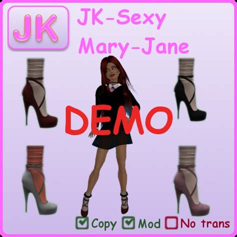 Second Life Marketplace Jk Sexy Mary Jane Demo