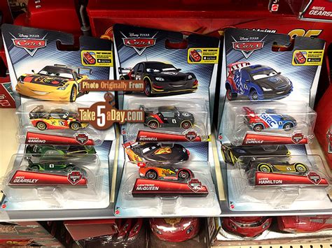 Mattel Disney Pixar Cars Carbon Racers Weave In Take Five A Day