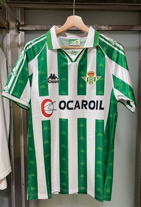 Real Betis Home Shirt Souvenirs Vintage Football