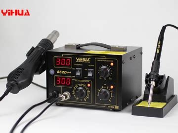 YIHUA 852D Hot Air Rework Station With Soldering Iron Manufacturer