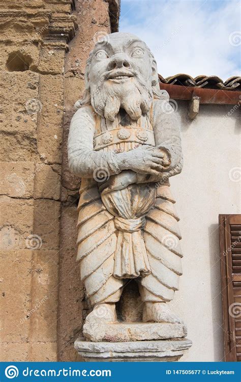 The Villa Palagonia in Bagheria, Palermo, Sicily, Italy Stock Image - Image of statue ...