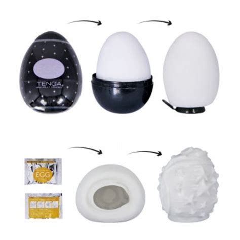 Huevo Masturbador Negro Y Lubricante Kamadeva Sex Shop