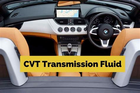 CVT Transmission Fluid - What Is It? How Does it Work? - HowVilly