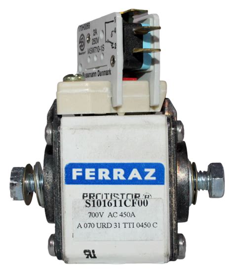 Ferraz S101611cf00 Protistor 450a 700v A070 Urd 31 Tti 0450 C Ferraz