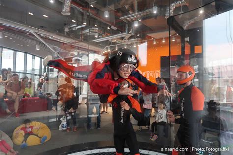 Airrider Indoor Skydiving Review Utama Ainaa Md