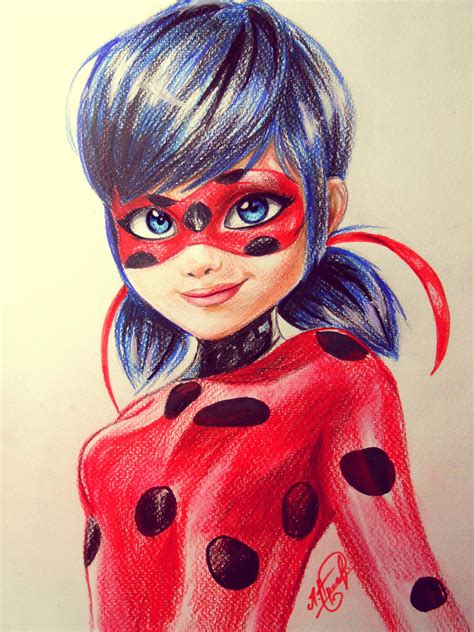 Miraculous Ladybug +SPEED DRAW! by ProNastya on DeviantArt