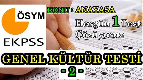 2022 Ekpss Genel KÜltÜr Testİ Deneme Sinavi Ekpss Soru ÇÖzÜmlerİ