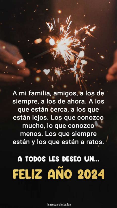 100 Frases para desear FELIZ AÑO NUEVO 2025 con Imagenes