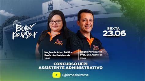 Borapassar Aula Concurso Ufpi Assistente